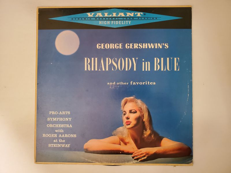Pro-Arts Symphony Orchestra with Roger Aarons George Gershwin's Rhapsody in Blue and other favorites vinyl record